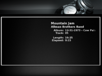 GeeXboX 2.x         Audio Menu
