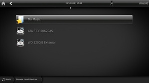 GeeXboX v2 Browser